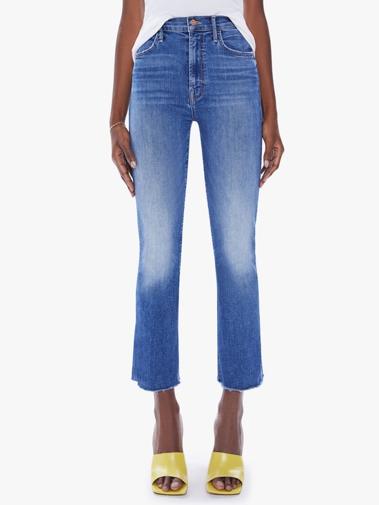 MOTHER Denim - Mother The Hustler Ankle Fray in Healing Jar (29)